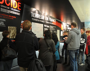 Déroulement de la visite le centre de la mémoire