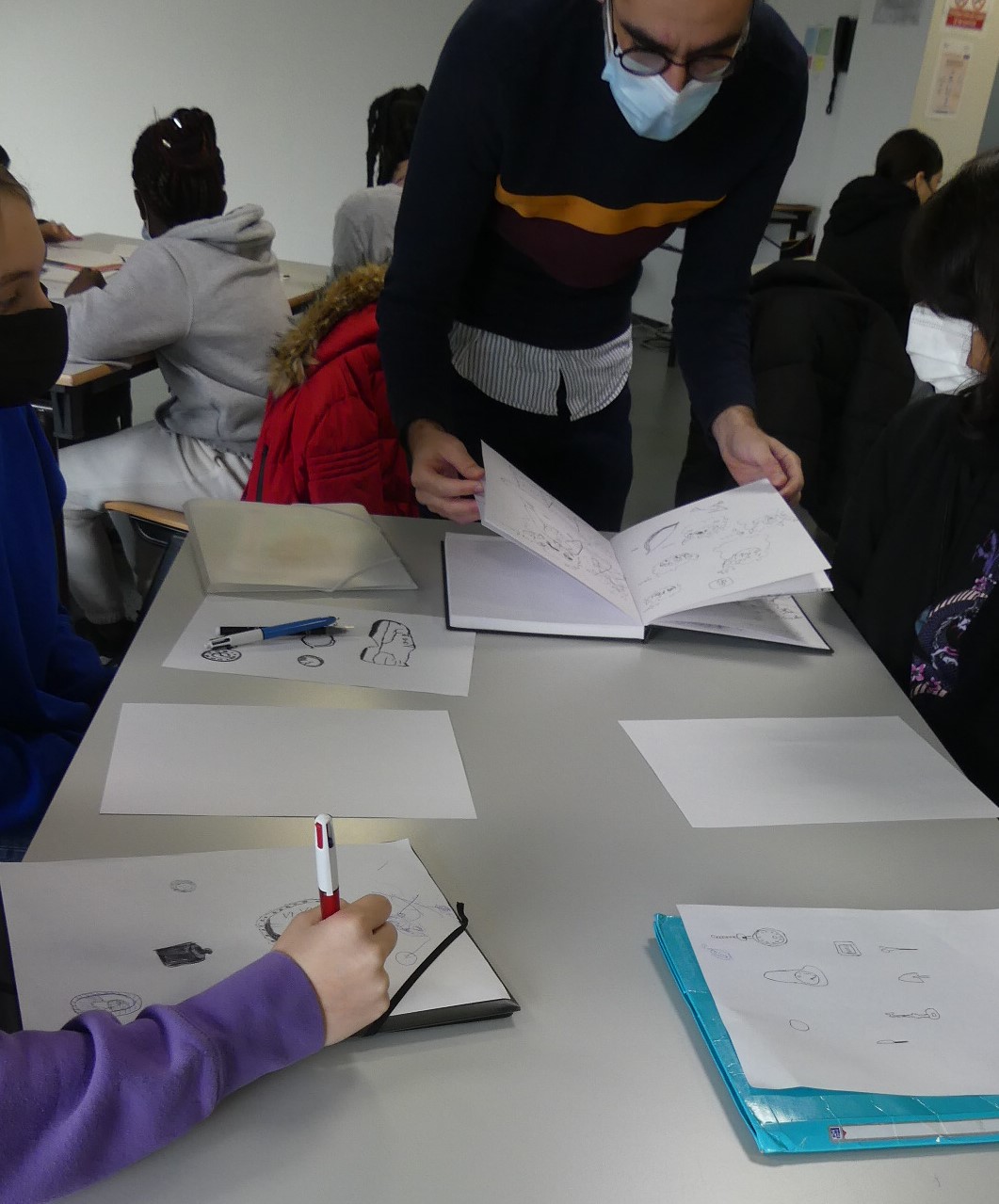 Les élèves racontent Oradour en BD