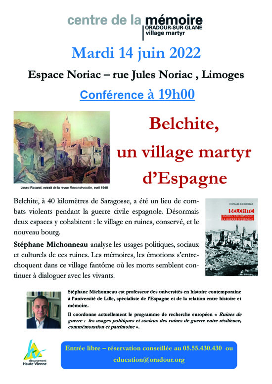 BELCHITE, UN VILLAGE MARTYR D'ESPAGNE