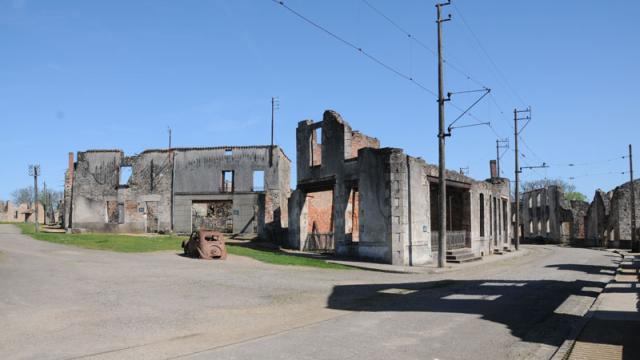 Orador-sur-sur-glane. Champ de foire