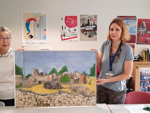 Tableau de Madame Haruko Koga 