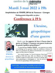 UKRAINE, GEOPOLITIQUE D'UNE GUERRE