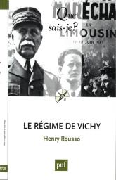 Le régime de Vichy