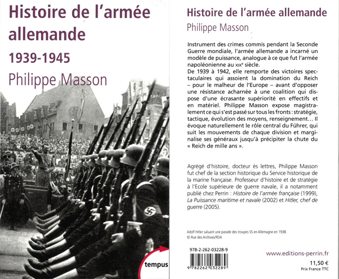  Histoire de l'armée allemande 1939-1945 